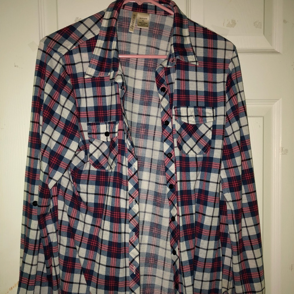 Red, white & blue flannel